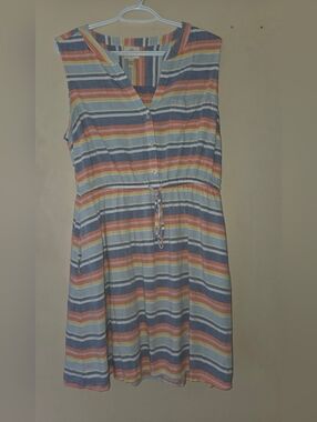 St Johns Bay Linen Blend Dress